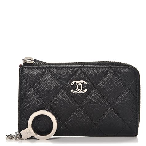 chanel car key case|chanel keychain pouch.